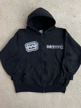 2000s Y2k Billabong Zip-Up Hoodie